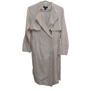 H&M Cream Trenchcoat Size 4